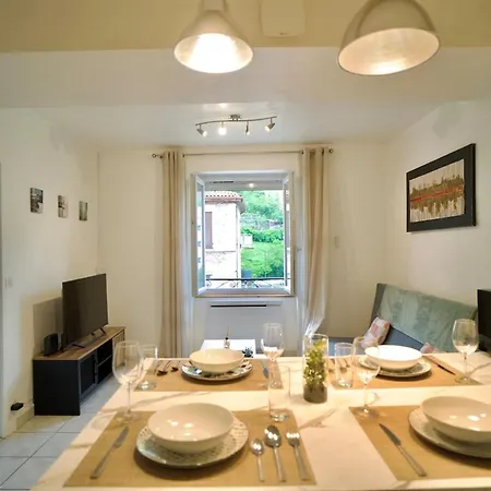 Le Palmier, A Cozy Haven In Petite Rome Vienne (Isere)